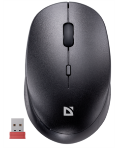 Мышь Defender Auris MB-027 4D, 800-1600dpi Беспроводная Черная (Black) jj