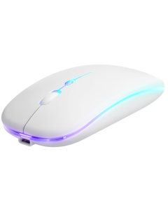 Миша беспроводная Defender Touch MM-997, 2.4+BT, RGB, 500mAh Silent Золотая (Gold)