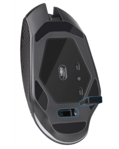 Миша бездротова Defender Glory GM-514, LED, 7D, 400 мАг, 3200dpi Чорна (Black)