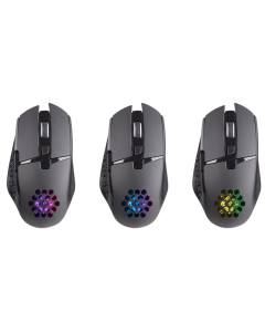 Миша бездротова Defender Glory GM-514, LED, 7D, 400 мАг, 3200dpi Чорна (Black)