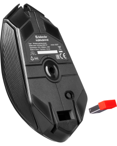 Миша бездротова Defender Horrodine GM-237 Чорна (Black)