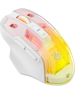 Миша бездротова Defender Astro Elite GM-056,7кн,2.4G,3200dpi,500мАч Біла (White)