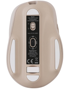 Миша бездротова YENKEE YMS 2080BG SLIDER Рожева (Beige)