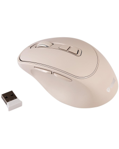 Миша бездротова YENKEE YMS 2080BG SLIDER Рожева (Beige)