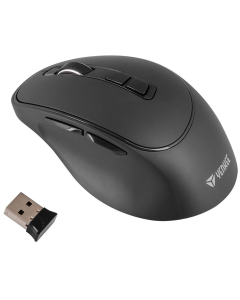 Миша беспроводная YENKEE YMS 2080GY SLIDER Черная (Black)