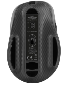 Миша бездротова YENKEE YMS 2080GY SLIDER Чорна (Black)