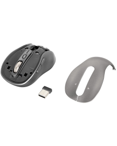 Миша бездротова YENKEE 2010BK GYRO (2.4G+Bluetooth) Сіра (Graphite)