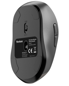 Миша бездротова YENKEE 2010BK GYRO (2.4G+Bluetooth) Сіра (Graphite)