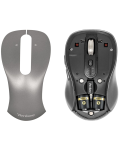 Миша бездротова YENKEE 2010BK GYRO (2.4G+Bluetooth) Сіра (Graphite)