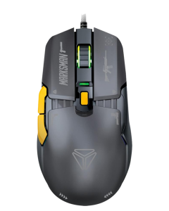 Миша игровая YENKEE YMS 3600BK MARKSMAN USB Черная (Black)