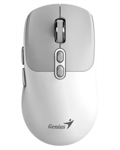 Миша бездротова Genius NX-8080S Silent 7-keys Bluetooth Сіра (Grey White)