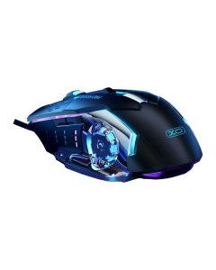 Миша ігрова XO M10 Чорна (Black Silver)