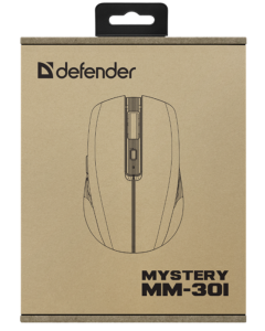 Миша бездротова Defender Mystery MM-301 LED  (2.4G+Bluetooth) Фіолетова (Purple)