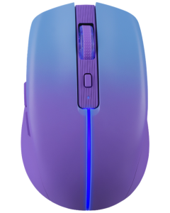 Миша бездротова Defender Mystery MM-301 LED  (2.4G+Bluetooth) Фіолетова (Purple)