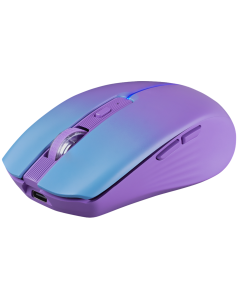 Миша бездротова Defender Mystery MM-301 LED  (2.4G+Bluetooth) Фіолетова (Purple)