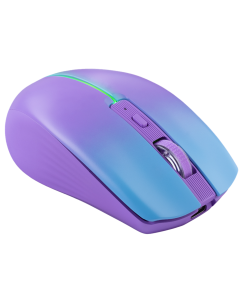 Миша бездротова Defender Mystery MM-301 LED  (2.4G+Bluetooth) Фіолетова (Purple)