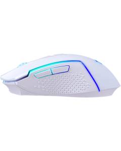 Миша бездротова ігрова Redragon Trident RGB/,8000dpi, (2.4G+Bluetooth) Біла (White)