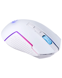 Миша бездротова ігрова Redragon Trident RGB/,8000dpi, (2.4G+Bluetooth) Біла (White)