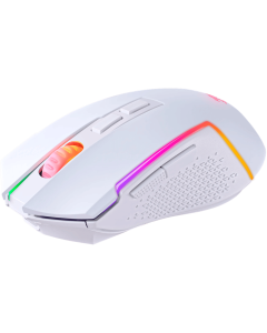 Миша бездротова ігрова Redragon Trident RGB/,8000dpi, (2.4G+Bluetooth) Біла (White)