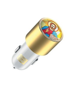 Автомобільний зарядний пристрій Luxe Cube Guardian J 2USB 3.4А (8889998698497) Білий (White)