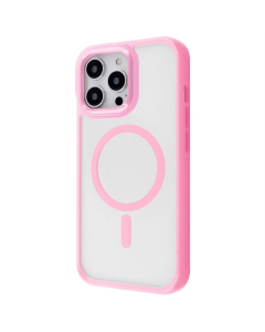 Чохол накладка для iPhone 14 Pro Max Proove Clear Essence Case MagSafe Рожева (Pink Sand)