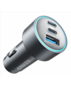 Автомобільний зарядний пристрій Anker PowerDrive 325 67W PD + 22.5W USB-A Чорний (Black)