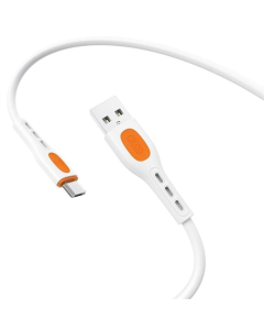 USB кабель XO NB280 Jian Yan Series USB-A to Micro - 1м Білий (White)