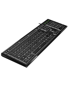 Клавіатура Genius SlimStar 820 з підсвіткою USB Чорна (Black)