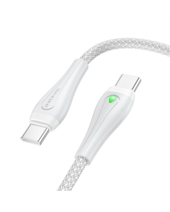 USB-кабель Borofone BX100 Advantage 60W Type-C to Type-C (1м) Серый (Gray)