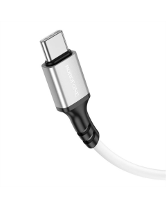 USB-кабель Borofone BX83 Famous PD60W Type-C to Type-C (1м) Белый (White)