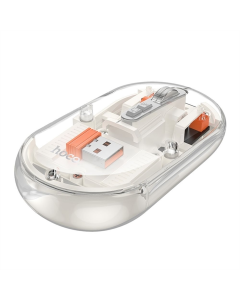 Миша бездротова Hoco GM35 Magnetic Silent Сіра (Grey)