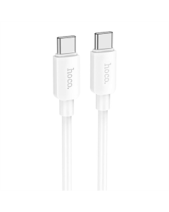 USB-кабель Hoco X96 Hyper Type-C to Type-C 60W (1м) Белый (White)