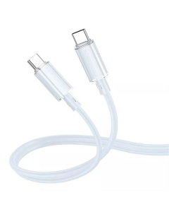 USB-кабель Borofone BX112 Lemon Type-C to Type-C 60W (1м) Синий (Blue)