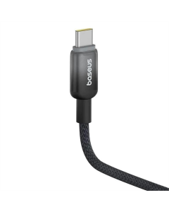 USB кабель Baseus Discolor Series Type-C to Type-C 100W 1м Чорний (Cluster Black)