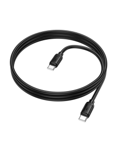 USB-кабель Hoco X115 Surpass Type-C к Type-C 60W (1м) Черный (Black)