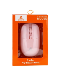 Миша бездротова Jeqang JW-219 2.4G Чорна (Black)