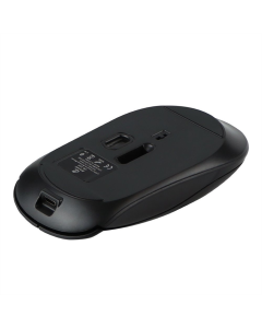 Миша бездротова Jeqang JW-330 2.4G Чорна (Black)