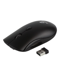 Миша бездротова Jeqang JW-330 2.4G Чорна (Black)