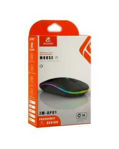 Миша беспроводная JEQANG JW-AP01 Серая (Grey)