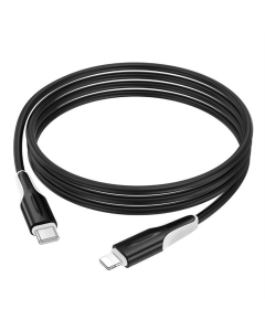 USB-кабель Borofone BX119 New Type-C to Lightning 27W (1м) Черный (Black)
