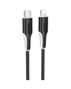 USB-кабель Borofone BX119 New Type-C to Lightning 27W (1м) Черный (Black)