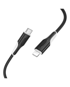 USB-кабель Borofone BX119 New Type-C to Lightning 27W (1м) Черный (Black)