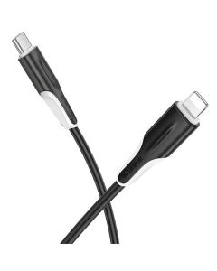 USB-кабель Borofone BX119 New Type-C to Lightning 27W (1м) Черный (Black)