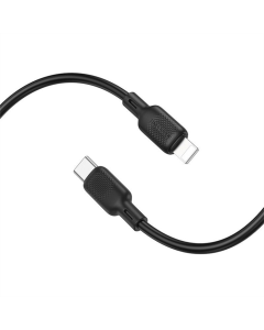 USB-кабель Borofone BX113 Lenny Type-C to Lightning 27W (3м) Черный (Black)