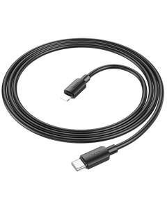 USB кабель Hoco X96 Hyper Type-C to Lightning 20W (1м) Чорний (Black)