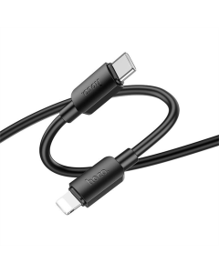 USB кабель Hoco X96 Hyper Type-C to Lightning 20W (1м) Чорний (Black)