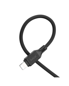 USB-кабель Hoco X90 Cool силиконовый Type-C на Lightning 20W (1м) Черный (Black)