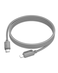 USB-кабель Hoco X113 Beneficio Type-C to Lightning (1м) Серый (Gray)