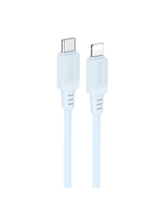 USB-кабель Borofone BX115 Lotto Type-C to Lightning 27W (1м) Синий (Blue)