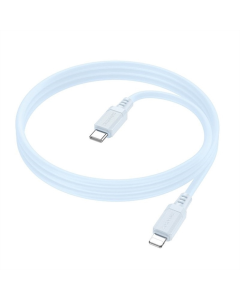 USB-кабель Borofone BX115 Lotto Type-C to Lightning 27W (1м) Синий (Blue)